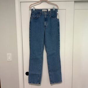 Denim Forum Straight Leg Jeans